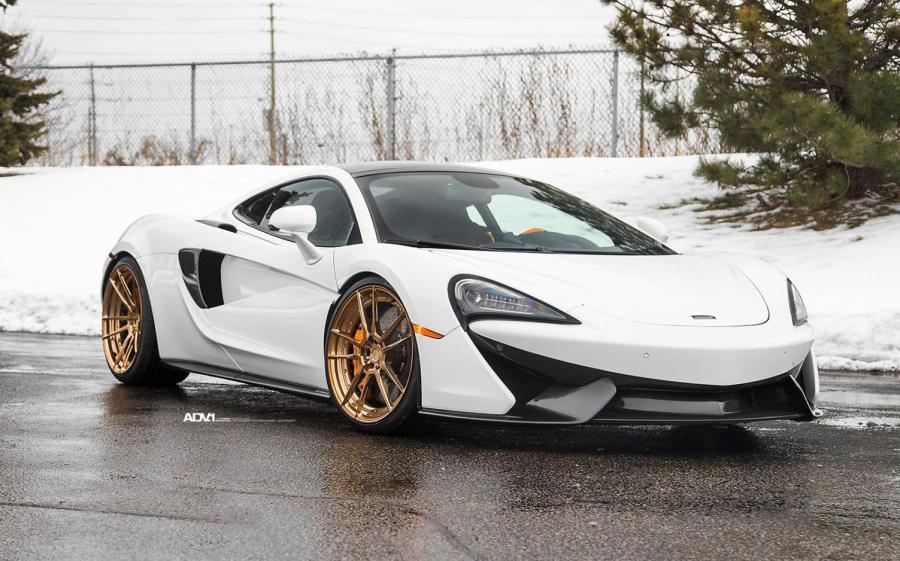 McLaren 570GT Silica White by Pfaff Tuning on ADV.1 Wheels (ADV5.2 M.V2 CS) '2017